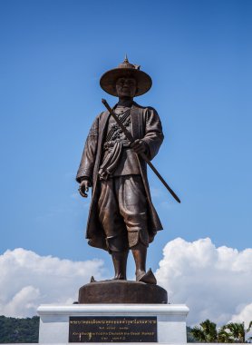 Prachuap Khiri Khan - 5 Ekim: Raja Bhakti park yeni işareti ve Hua Hin en popüler plaj üzerinde 5 Ekim 2015 Prachuap Khiri Khan Tayland at