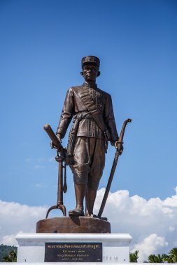 Prachuap Khiri Khan - 5 Ekim: Raja Bhakti park yeni işareti ve Hua Hin en popüler plaj üzerinde 5 Ekim 2015 Prachuap Khiri Khan Tayland at