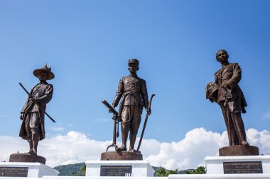 Prachuap Khiri Khan - 5 Ekim: Raja Bhakti park yeni işareti ve Hua Hin en popüler plaj üzerinde 5 Ekim 2015 Prachuap Khiri Khan Tayland at