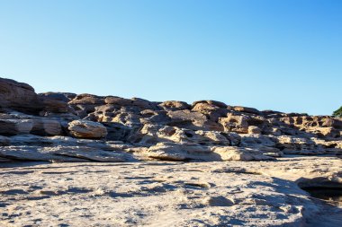 Sam Pan Bok Mae Kong nehir. Ubonratchathani Eyaleti, Thailan