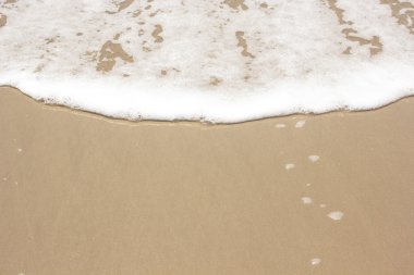 Üstten Görünüm kumsalda