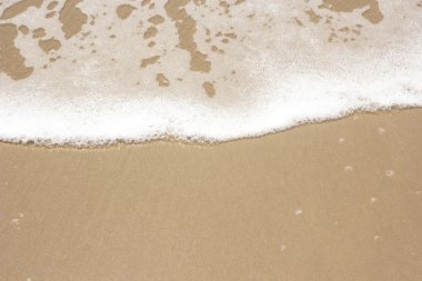 Üstten Görünüm kumsalda