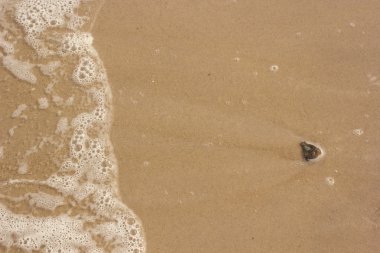 Üstten Görünüm kumsalda