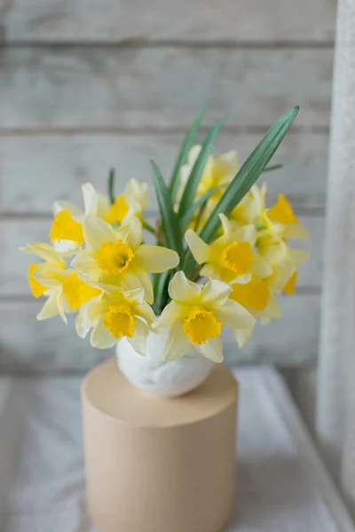 Un bouquet di narciso giallo — Foto Stock