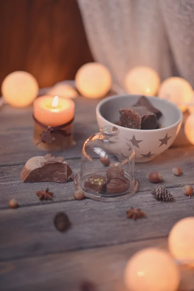 Luces de Navidad — Foto de Stock