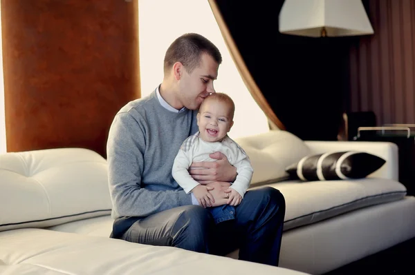 Padre e figlio — Foto Stock