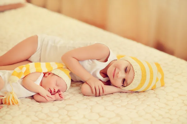 Baby in a hat — Stock Photo, Image