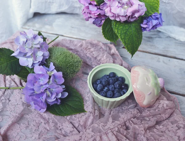 Sweet dessert of berries — Stock Photo, Image