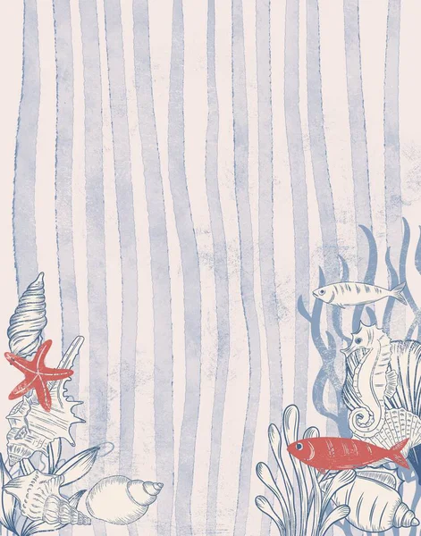 Klasik Okyanus davetiye kartı, Kıyı Çerçeveleri