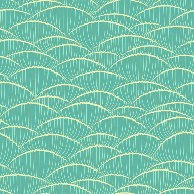 Soyut geometrik dalgalı desen