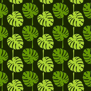 Soyut, dikişsiz çiçek deseni