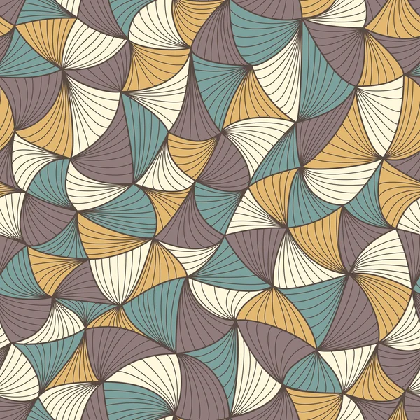 Abstract naadloos geometrisch patroon — Stockvector