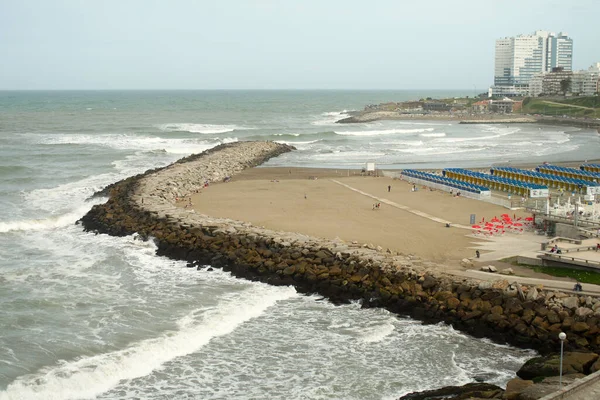 阿根廷布宜诺斯艾利斯马德普拉塔沿海地区全景图 — 图库照片
