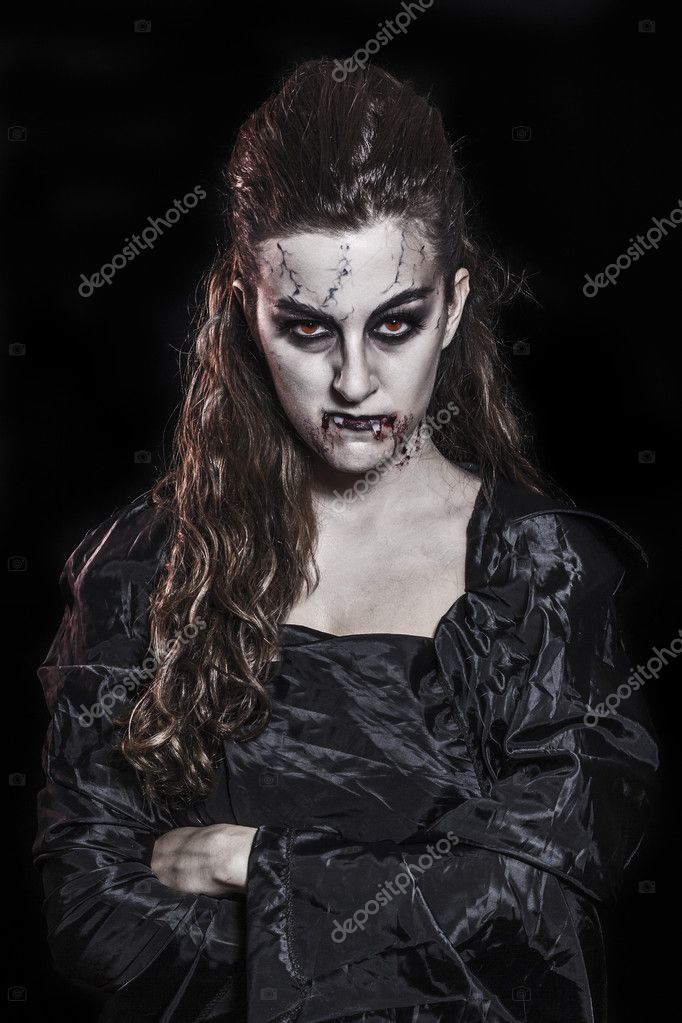 Portrait Of A Vampire Halloween Theme Stock Photo Image By C Esp2k