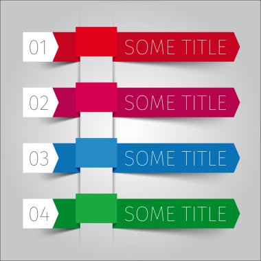 Infographic Şablonlar iş için çalışır