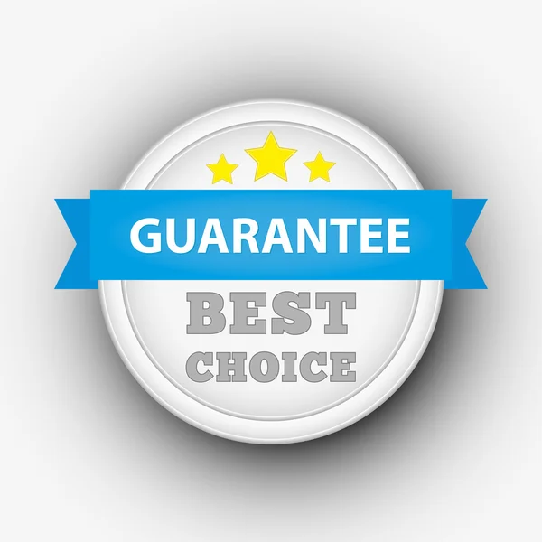 Guarantee stamp — Stock Photo, Image