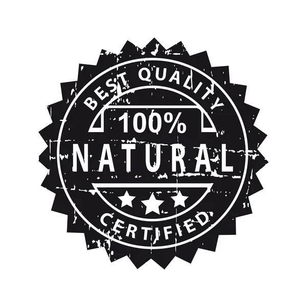 Best quality grunge label — Stock Vector