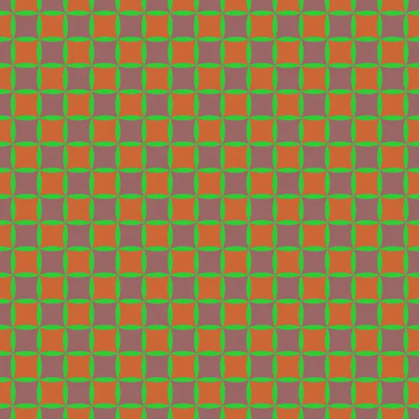 Naadloze Vector Abstract Afbeelding Van Pleinen Van Chocolade Donker Oranje — Stockvector