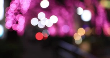 Shibuya 'da bir gece aydınlandı.