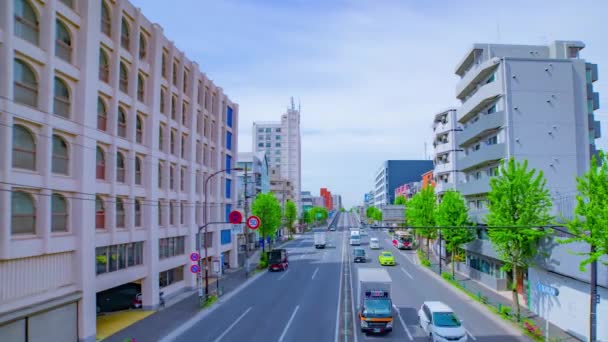 Un plan intemporel de la rue du centre-ville à l'avenue panoramique diurne — Video