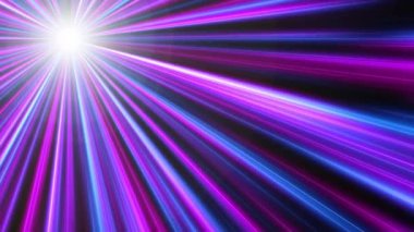 Diskotek neon ışıkları soyut renk çizgileri hareket deseni