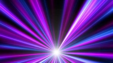 Diskotek neon ışıkları soyut renk çizgileri hareket deseni