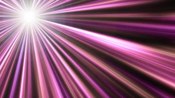 Discotheque neon fények elvont színes vonalak mozgás minta — Stock videók