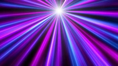 Diskotek neon ışıkları soyut renk çizgileri hareket deseni