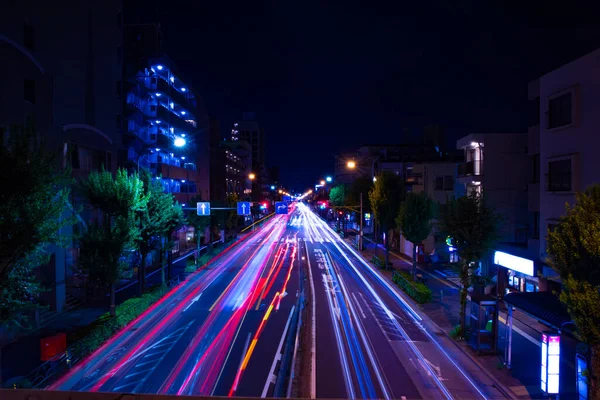 Uma Noite Baixa Rua Tóquio Fotos Alta Qualidade Nerima Distrito — Fotografia de Stock