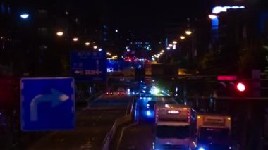 Tokyo 'daki şehir merkezinin zaman çizelgesi.