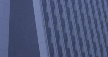 Shinjuku 'nun karlı gününde bir şehir manzarası. Yüksek kalite 4K görüntü. Shinjuku Bölgesi Nishishinjuku Tokyo Japonya 02.05.2024 Tokyo 'nun merkezidir.. 