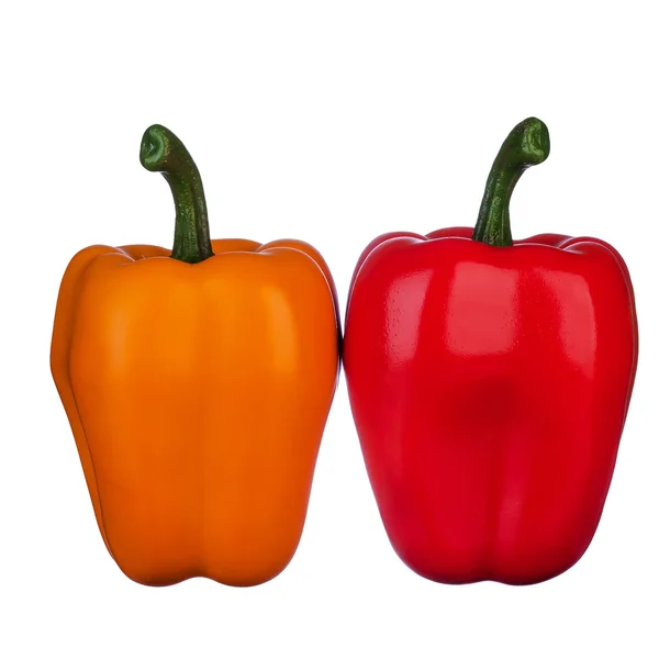 Zwei Paprika — Stockfoto