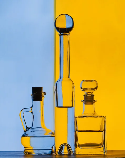 Botellas de vidrio — Foto de Stock