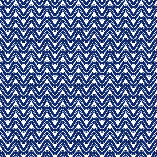 Sine Waves Seamless Pattern — Stock Vector