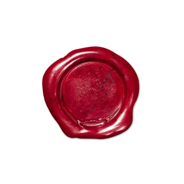 Red Wax Seal — Stock Photo, Image