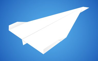 Kağıt uçak.