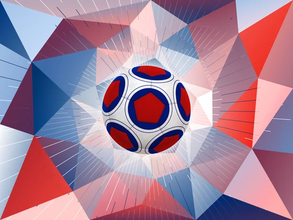 France Soccer Ball Background — Stock Photo, Image