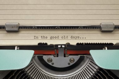 Vintage Typewriter clipart