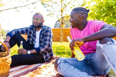 Afrikalı Amerikalı kardeşler yaz tatillerini Sunny Park 'ta geçiriyorlar.