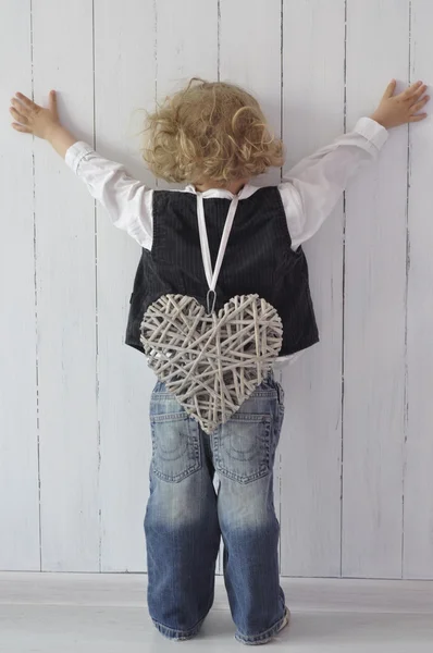 Küçük çocuk provence kalp