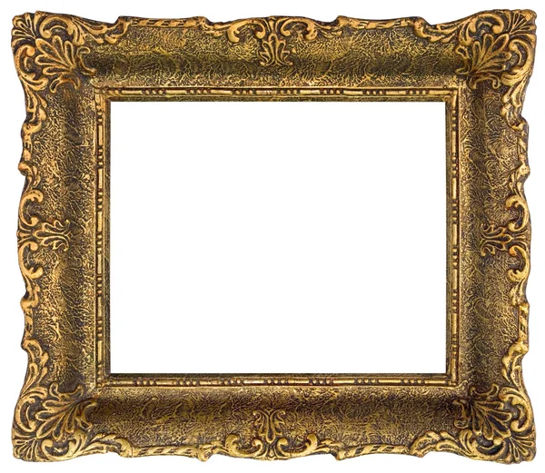 Recorte quadro dourado — Fotografia de Stock