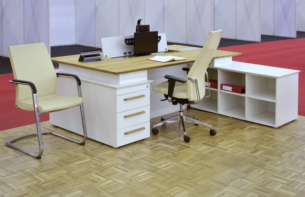 Small Office Desk — Stock Photo, Image