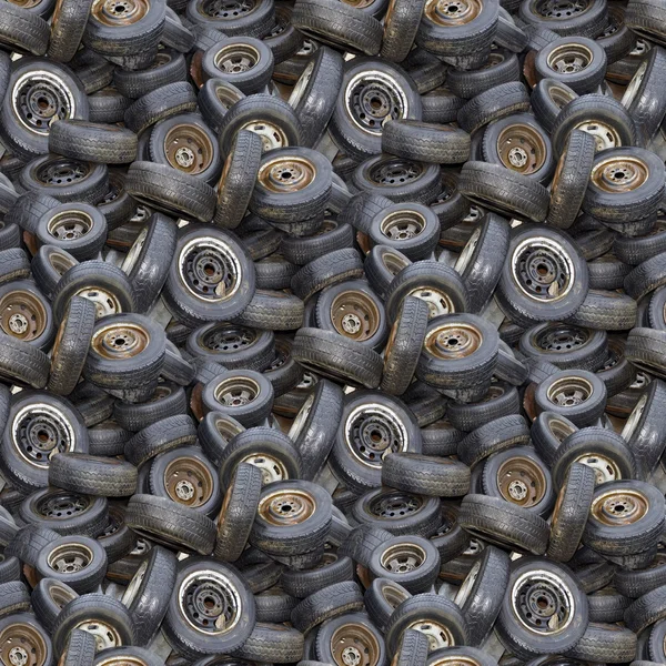 Textura de neumáticos viejos — Foto de Stock