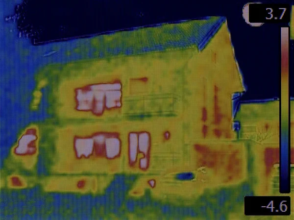 Rilevamento perdita di calore — Foto Stock