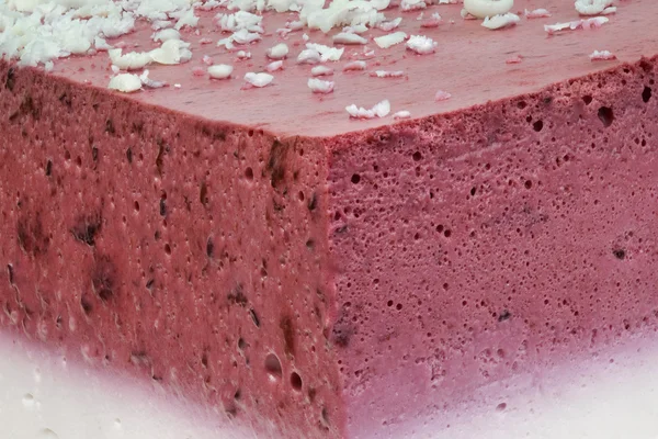 Ciasto malinowe rogu — Zdjęcie stockowe