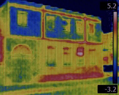 Cephe sızıntı kızılötesi