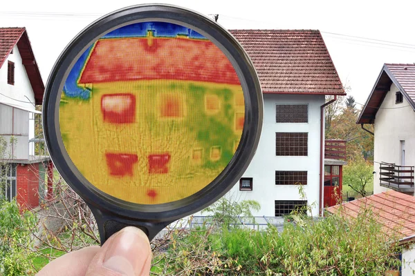 Magnifying Glass Infrared — Stock Photo, Image