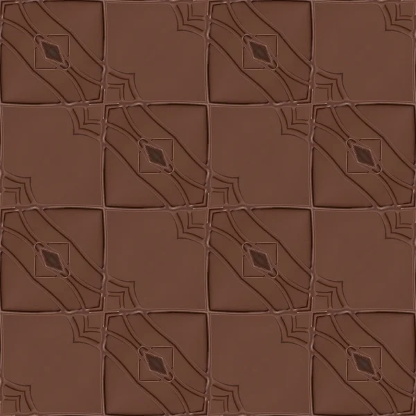 Choklad Block sömlös texturmönstret — Stockfoto