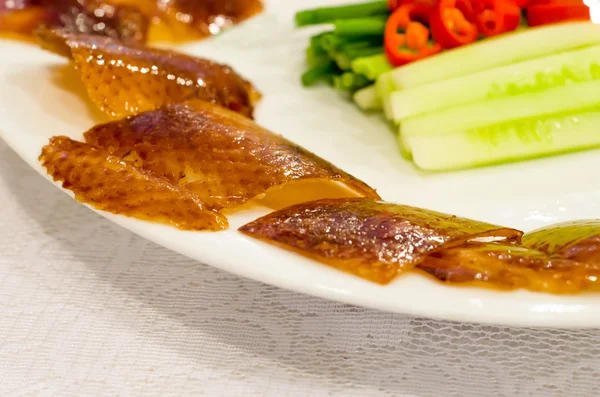 Peking Duck est un plat de canard célèbre de Pékin — Photo