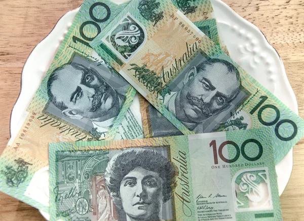 Colorful of Australian Currency — Stock Photo, Image
